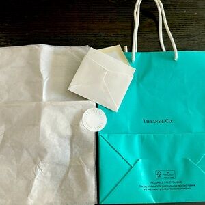 Tiffany bag, Tiffany gift card & tissue paper